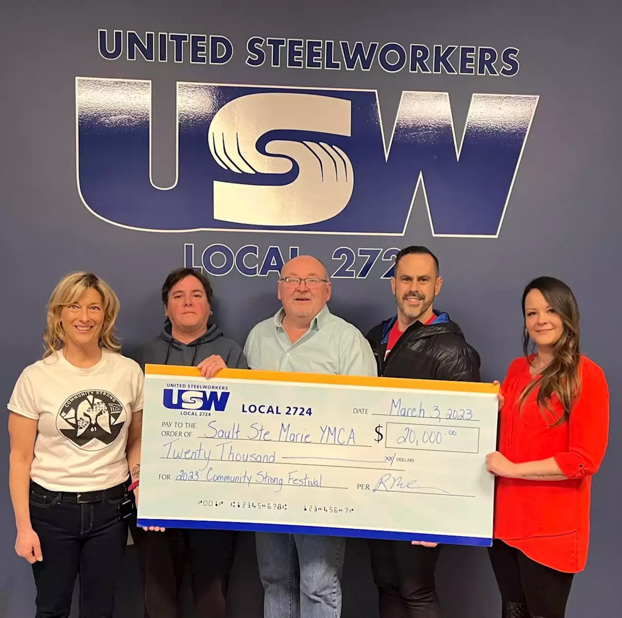 USW Local 2724 title sponsor of Community Strong Festival