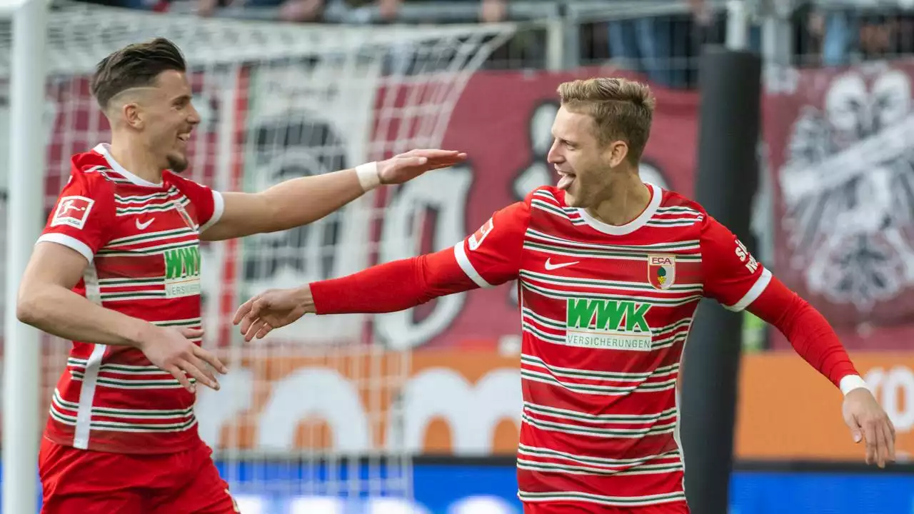 Fußball-Bundesliga: Augsburg verschafft sich Distanz zum Tabellenkeller