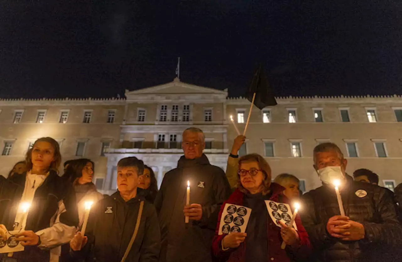 Greek station master due in court as protests continue over train crash that killed 57 people