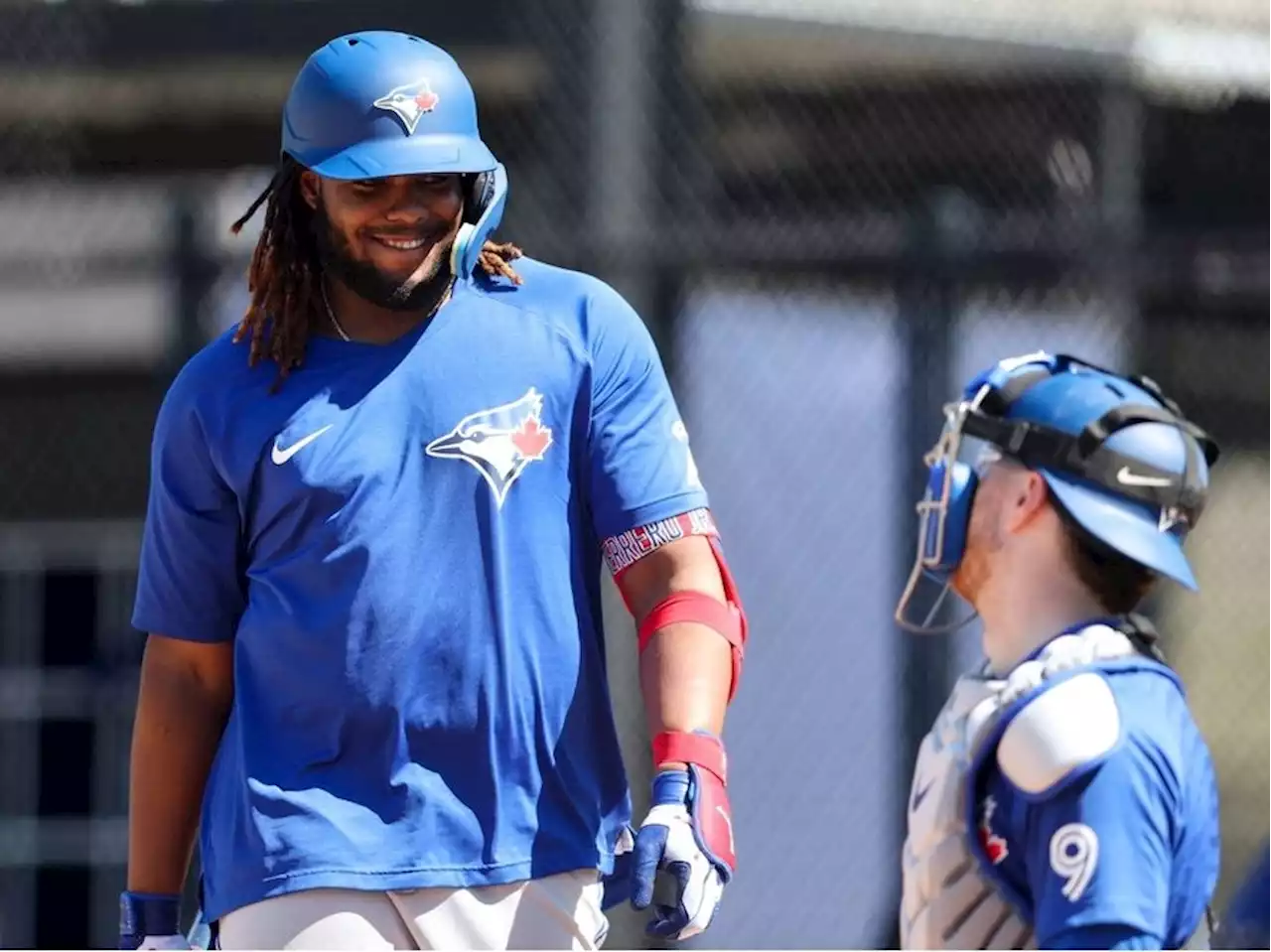 Vlad Guerrero Jr. exits exhibition game with apparent injury