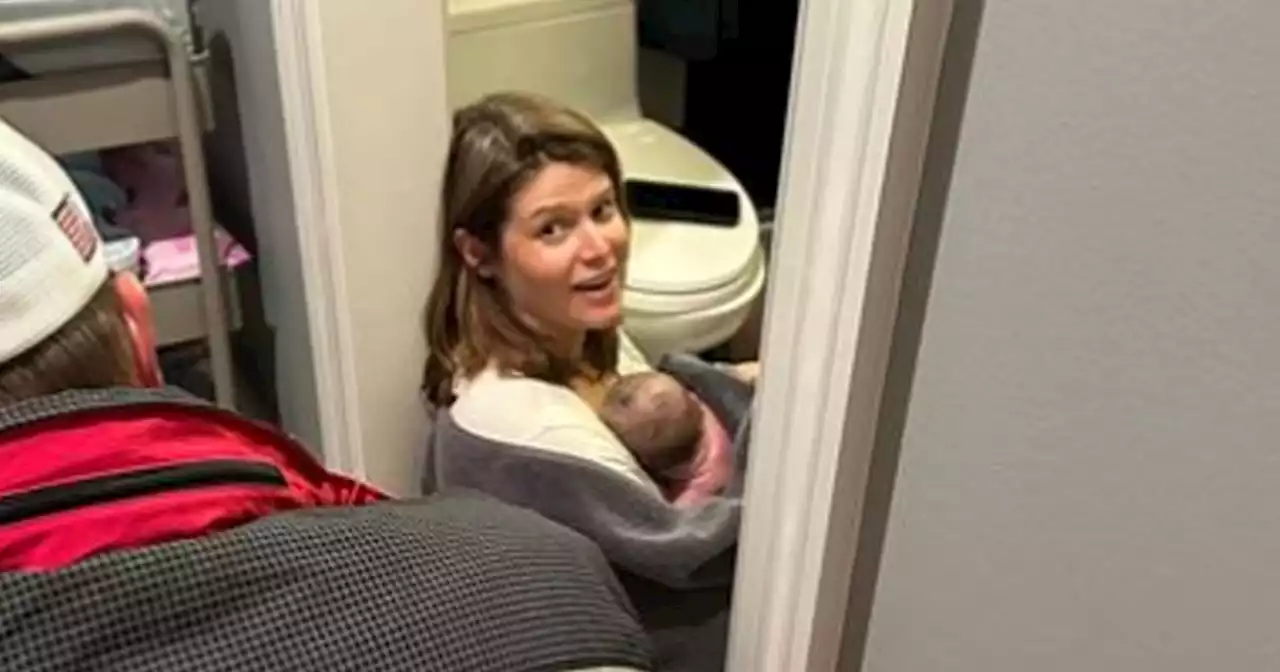 CNN anchor Kasie Hunt gives birth to a baby girl on bathroom floor after 13-minute labor