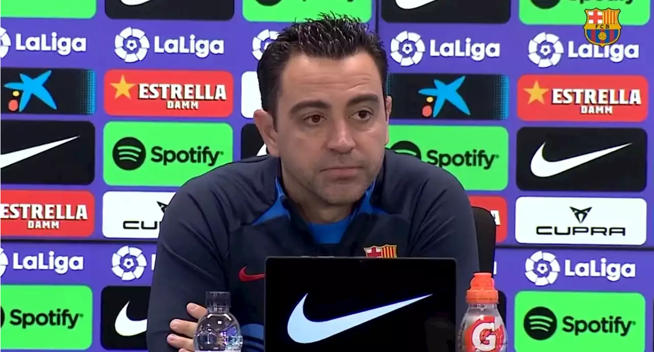 Xavi asegura que si Real Madrid hubiera vencido al Barcelona 'sería fiesta nacional'