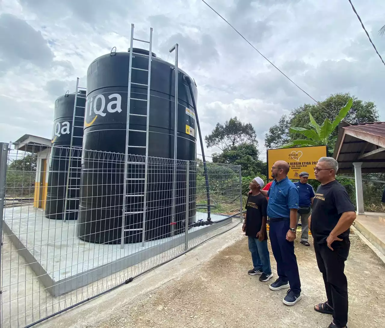 Penduduk Kampung Sungai Sok, Slor Machang terima bekalan air bersih