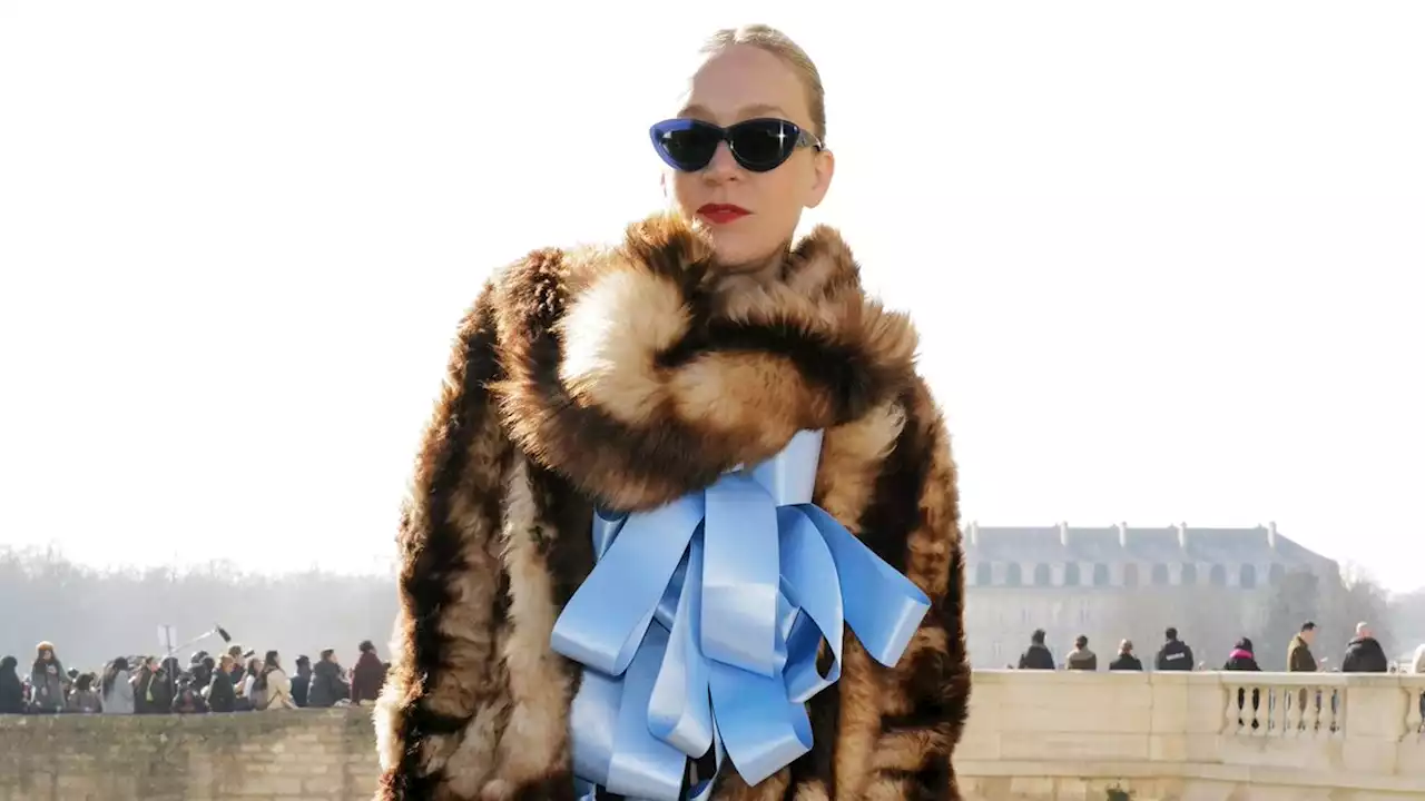 Chloë Sevigny Brings the Fun to Fashion Week at Loewe