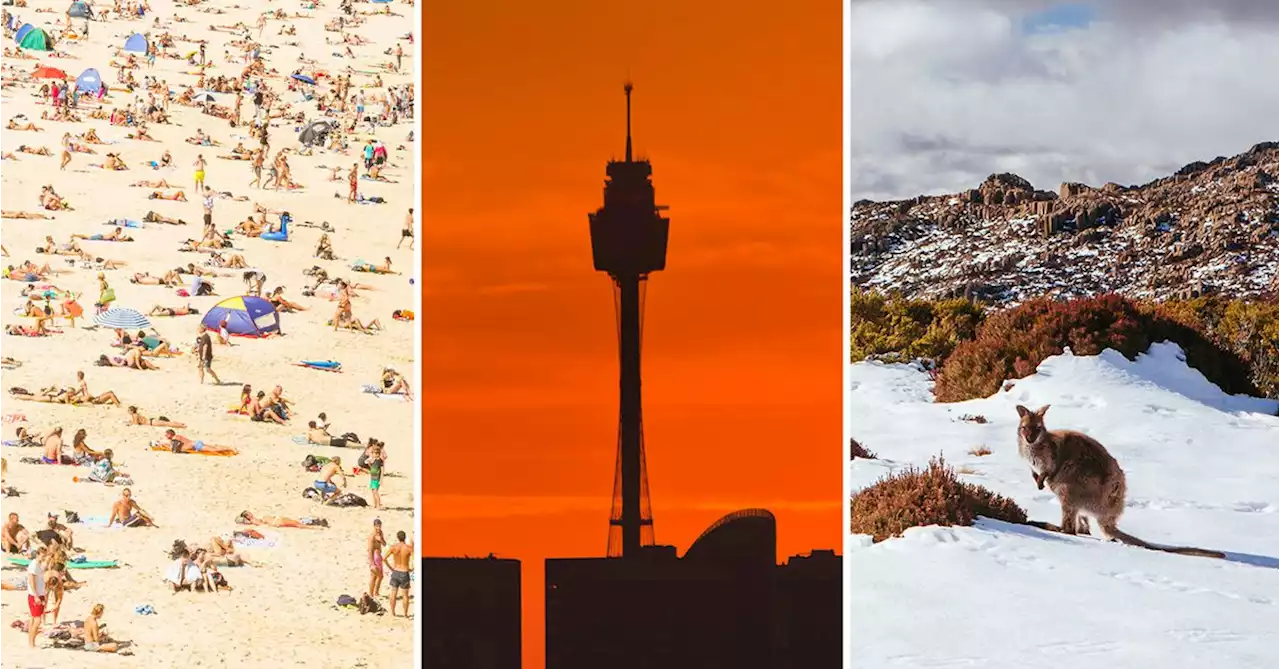 Extreme weather changes to hit Australia, fire warnings then snow