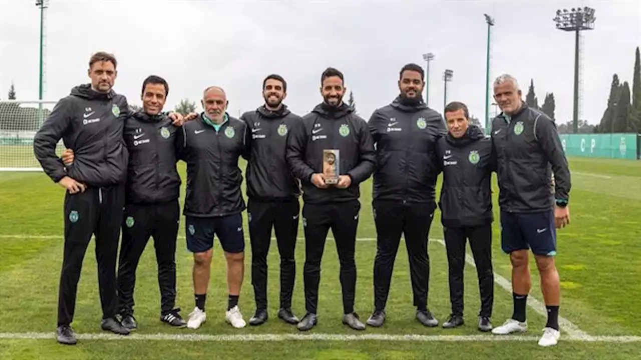 Sporting assinala vitória 100 de Amorim (Sporting)