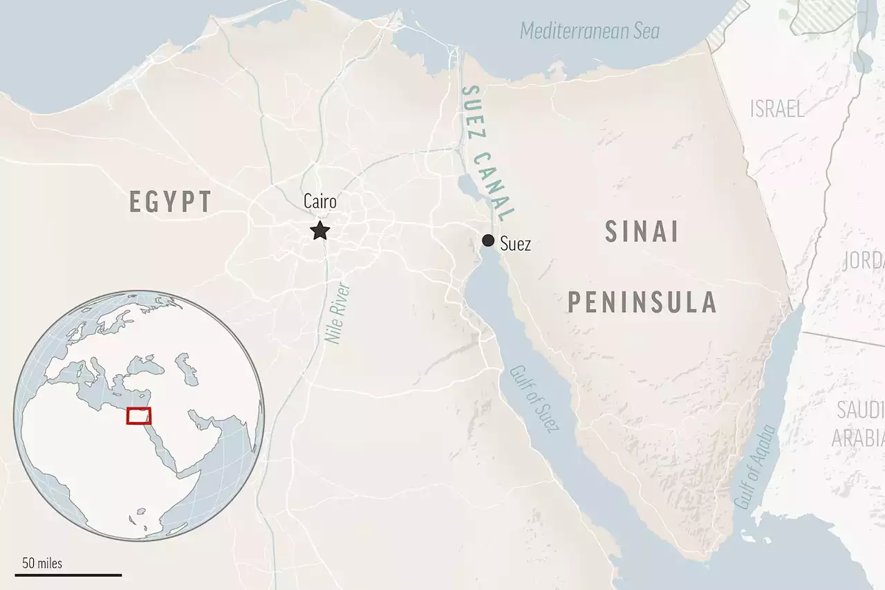 Cargo ship runs aground in Suez Canal, traffic not impacted