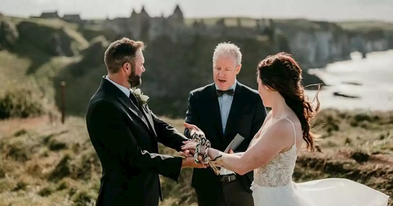 Inside US couple's 'fariytale' wedding day in Northern Ireland