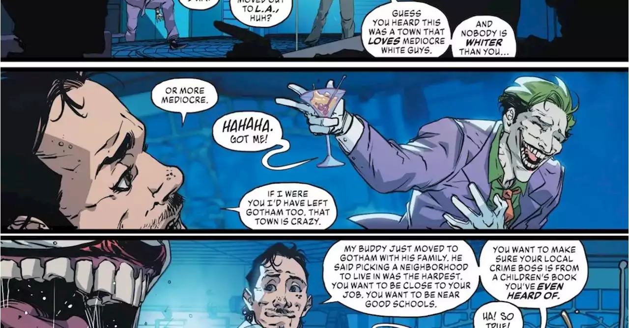 Joker: The Man Who Stopped Laughing #6 Preview: Joker Gets Roasted