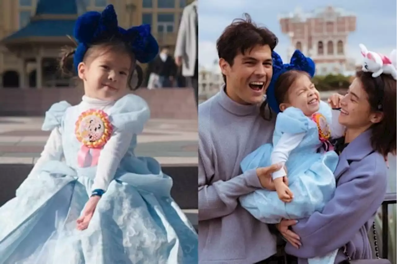 LOOK: Anne Curtis, Erwan Heussaff’s daughter Dahlia spends birthday at Tokyo Disneyland