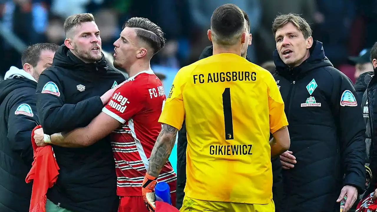 Augsburg-Keeper Gikiewicz droht Bremen-Fans nach Zoff