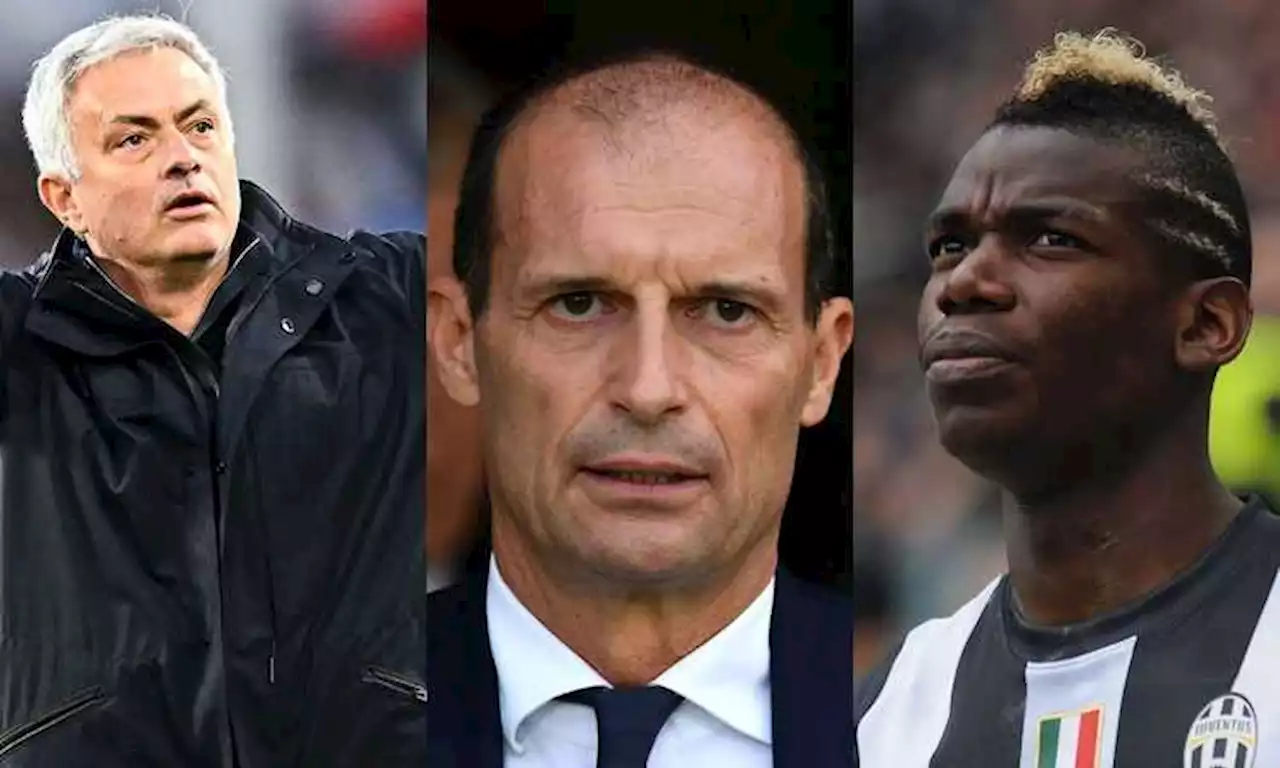 Allegri, Juventus e Pogba: è sempre Mourinho contro tutti