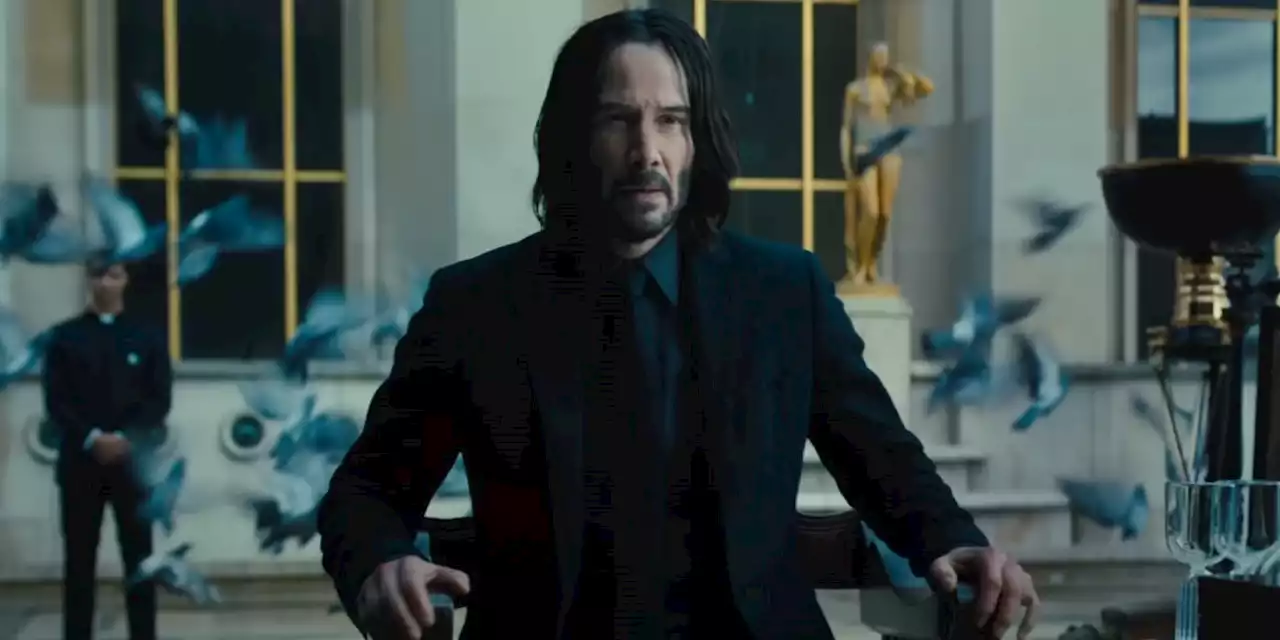 New Hand-Painted ‘John Wick: Chapter 4’ Poster Shows a Colorful Keanu Reeves Ready for a Fight