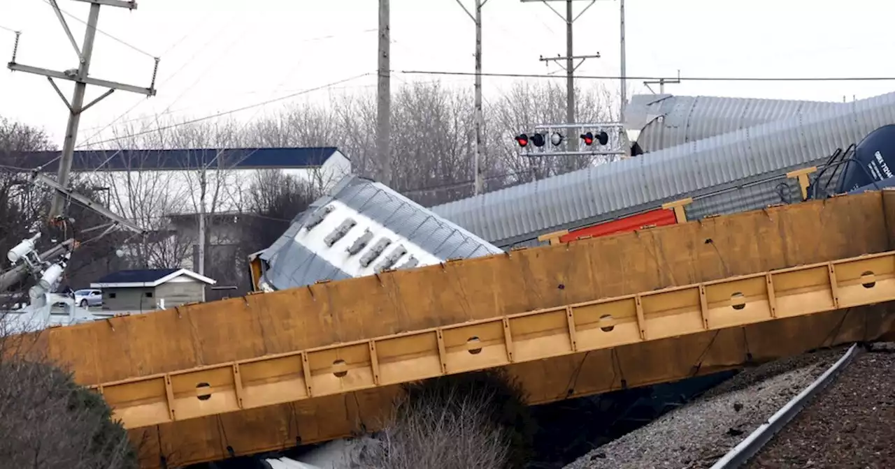 Another Norfolk Southern train derails in Springfield, Ohio after toxic East Palestine spill