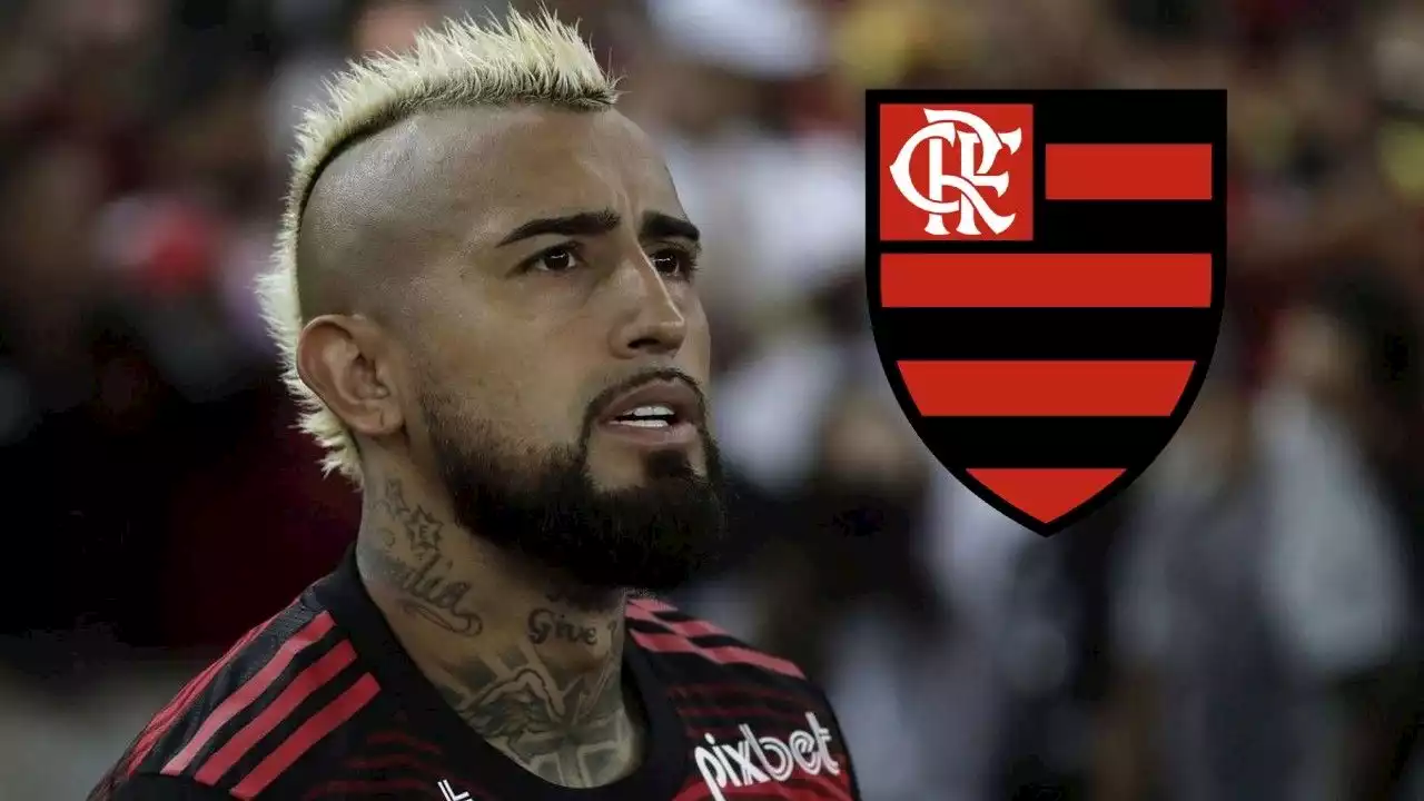 Arturo Vidal sería la salvación: la decisión del técnico de Flamengo tras quedar en la cuerda floja