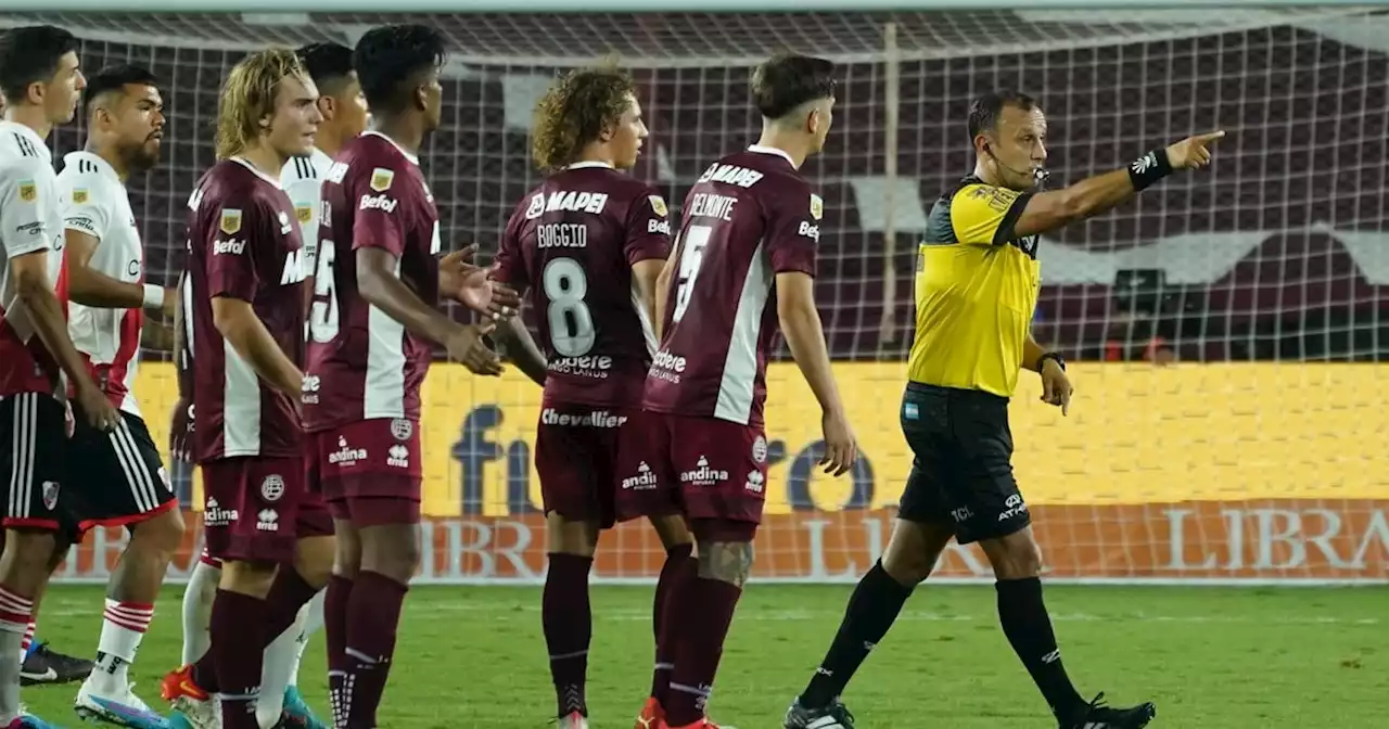 Con VAR de por medio, Herrera le anuló el empate a Lanús