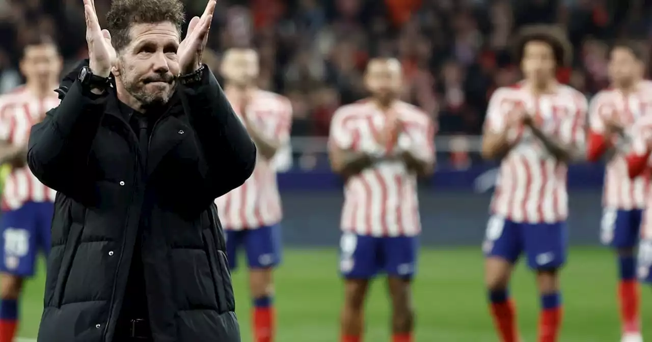 Simeone récord absoluto en el Atlético