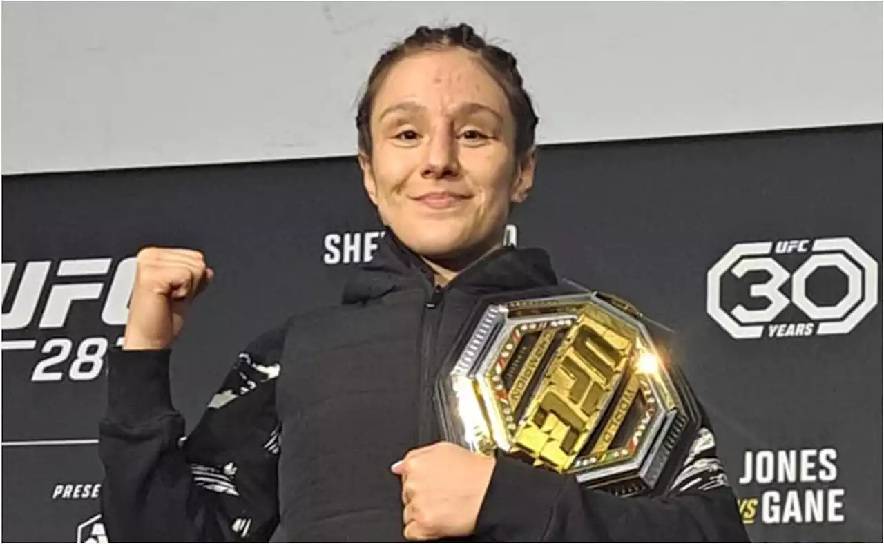 Alexa Grasso tras conquistar el título de la UFC: 'México es tierra de guerreros'