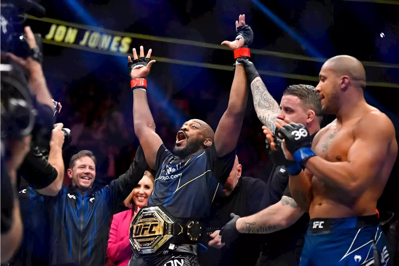 Jones crushes Gane to win UFC heavyweight crown