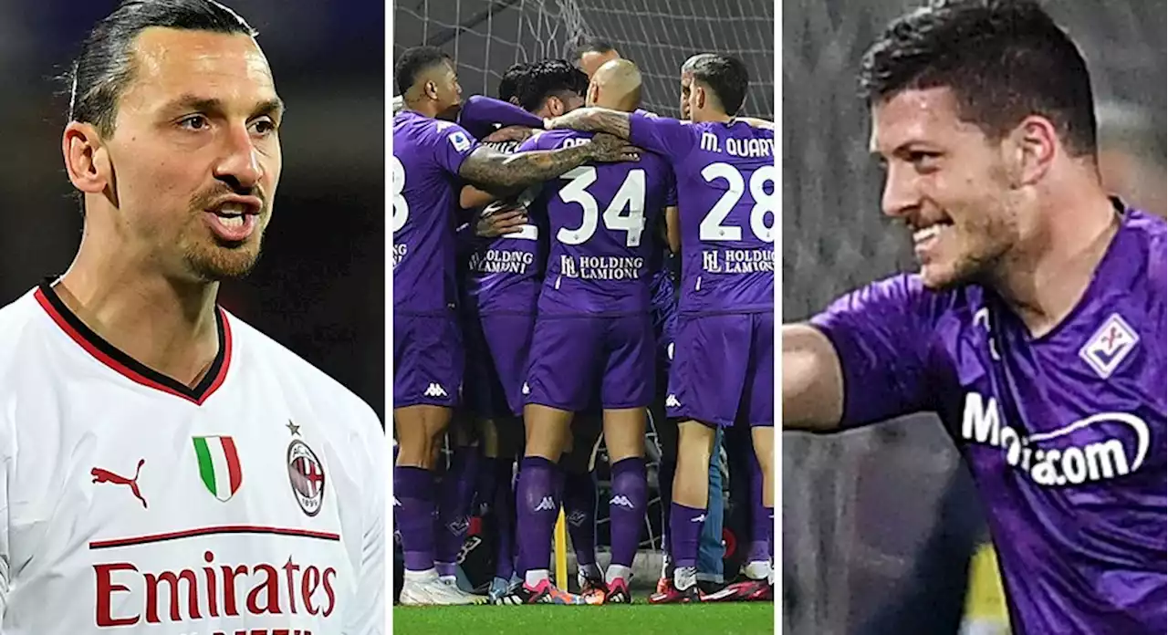 Zlatan med nytt inhopp - Milan föll tungt i Florens