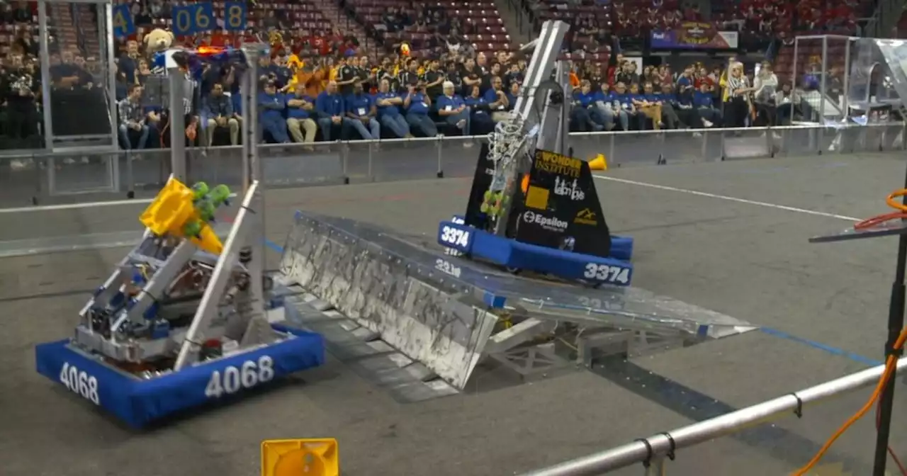 High schoolers from near and far show off STEM skills at Utah robotics competition