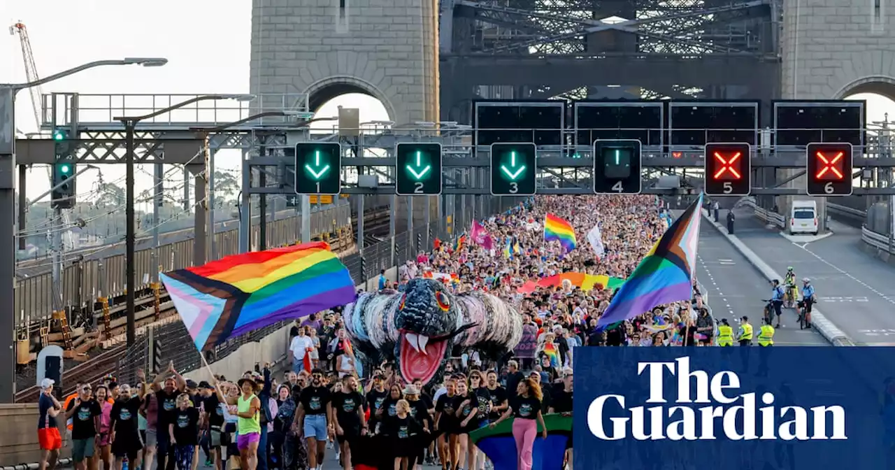 Anthony Albanese among 50,000 marching across Sydney Harbour Bridge for WorldPride