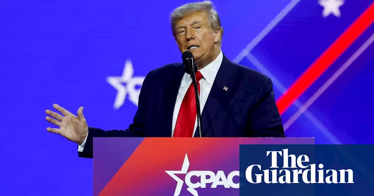 ‘I am your retribution’: Trump rules supreme at CPAC as he relaunches bid for White House