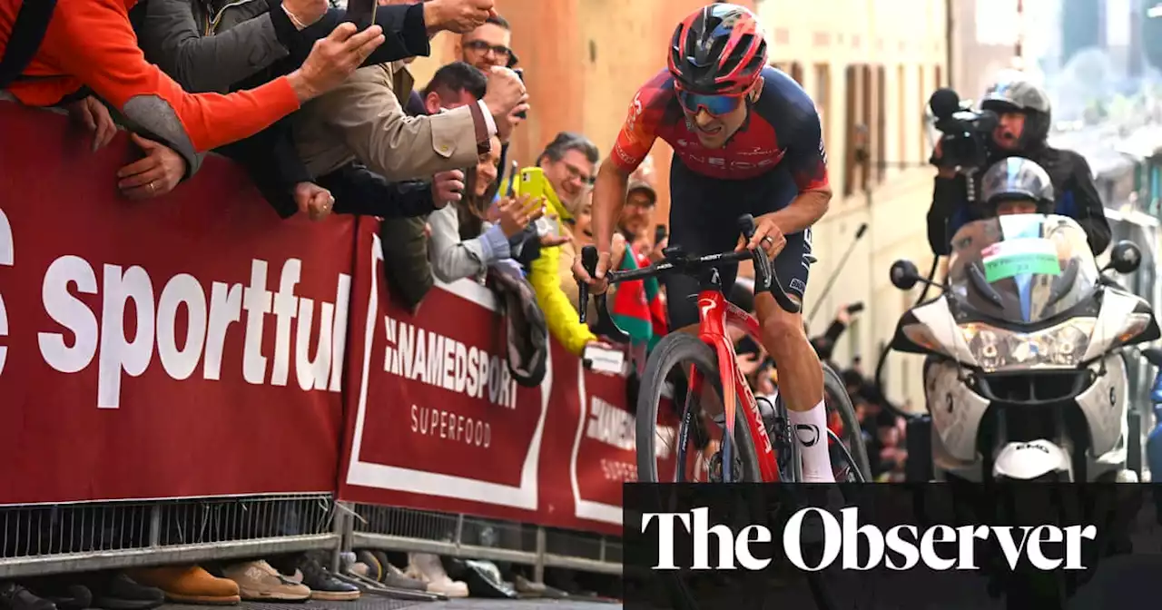 Tom Pidcock produces spectacular long-range triumph in Strade Bianche