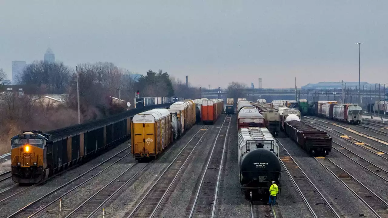 Indiana communities at risk for train disasters like the one that devastated Ohio town