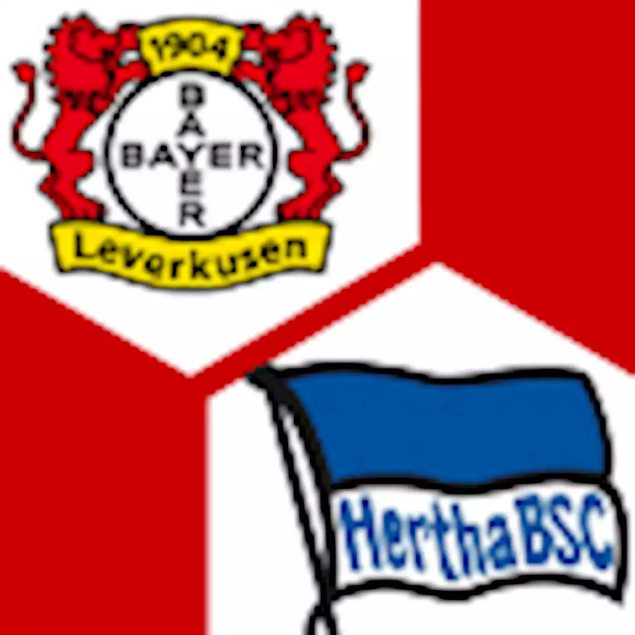 Liveticker | Bayer 04 Leverkusen - Hertha BSC 2:0 | 23. Spieltag | Bundesliga 2022/23