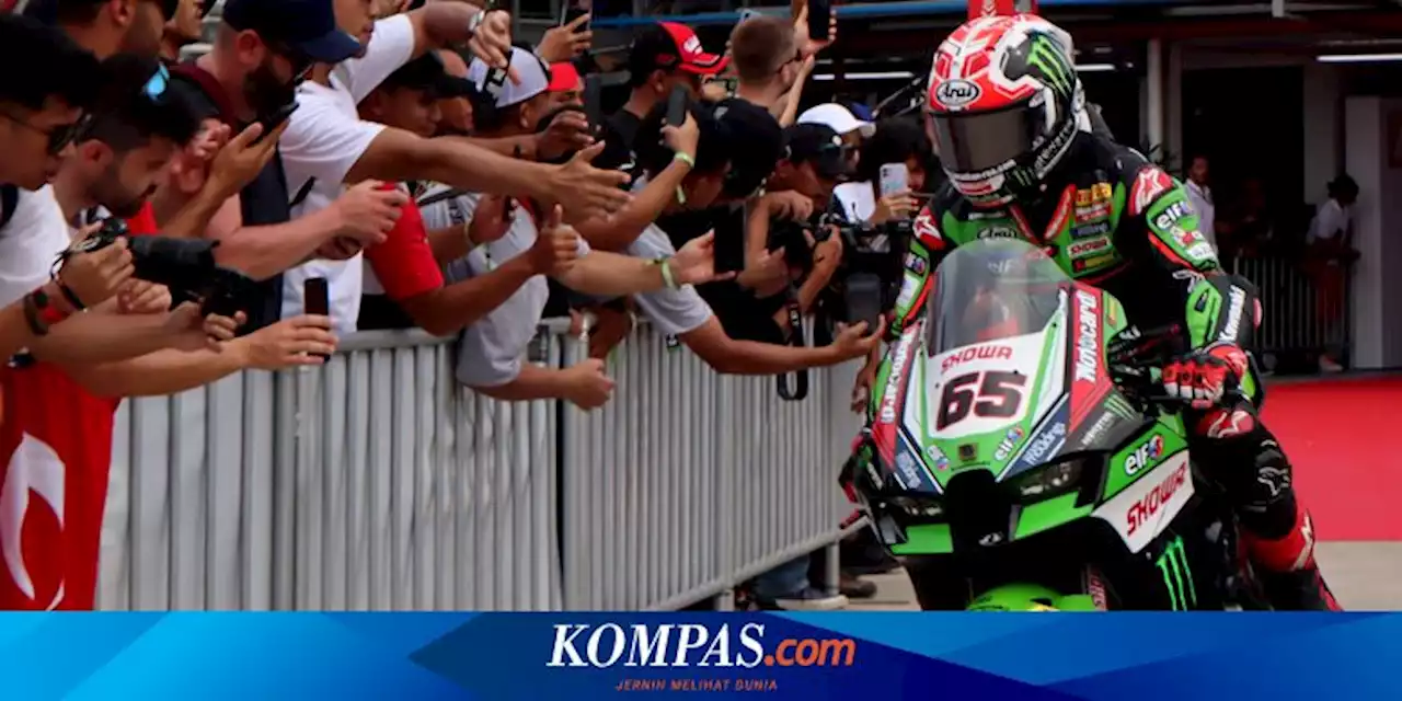 Superpole Race WSBK Mandalika 2023: Jonathan Rea Crash, Bendera Merah, Balapan Restart