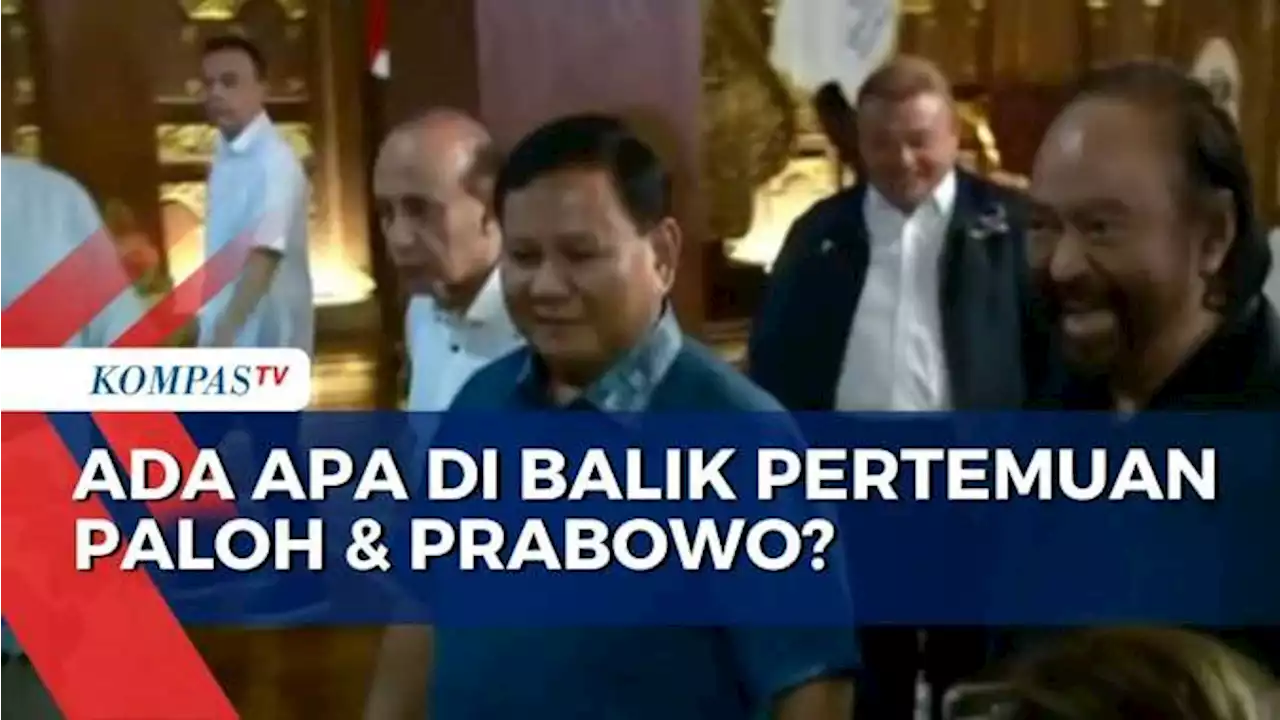 Ada Apa di Balik Pertemuan Surya Paloh dan Prabowo Subianto? Ini Kata Pengamat Politik