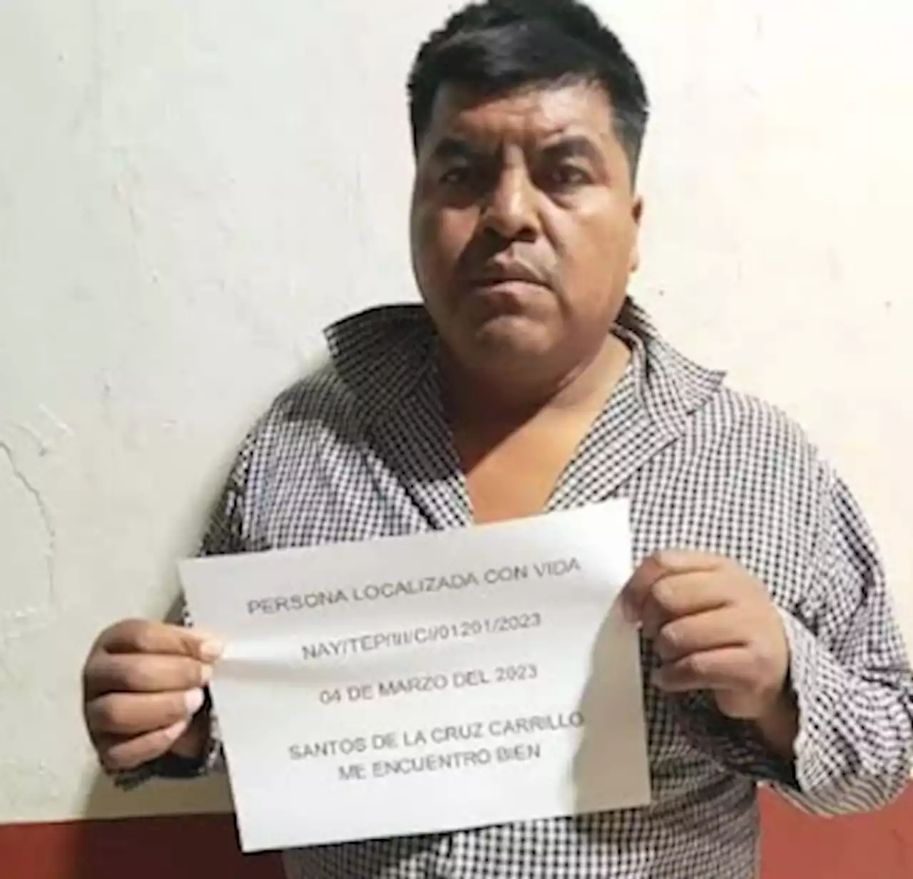 Localizan a representante agrario y su familia, desaparecidos en Nayarit