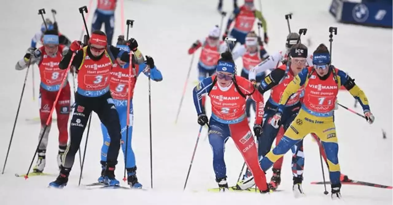 Biathlon : les Français remportent le relais mixte de Nove Mesto