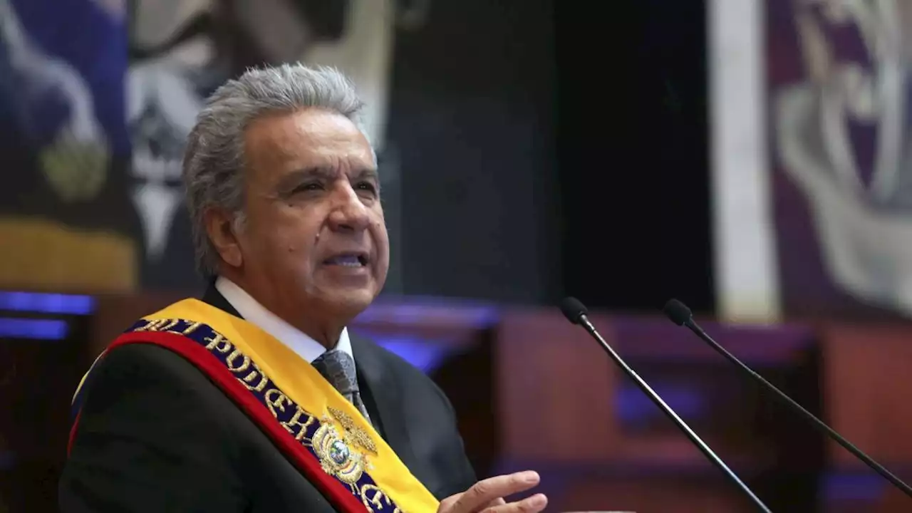 Fiscalía de Ecuador ordena detención contra el expresidente Lenín Moreno por cohecho