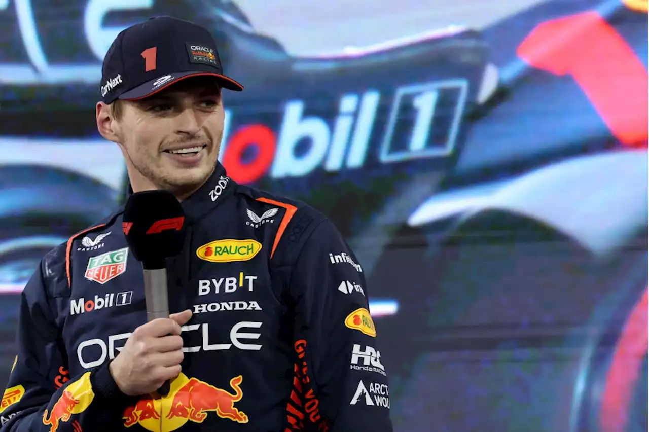 Verstappen on pole for season-opening Bahrain Grand Prix