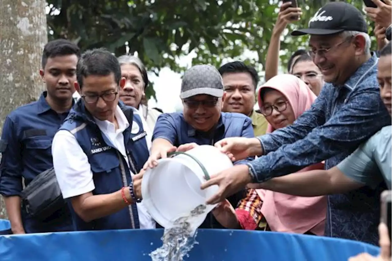 Berdayakan Anak Muda di Destinasi Wisata, Sandiaga Pelopori 'Julela' di Setu Tujuh Muara Depok