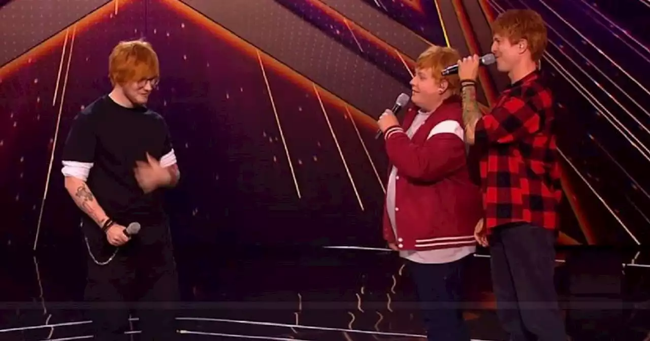 Starstruck fans gobsmacked by Ed Sheeran's 'twin'