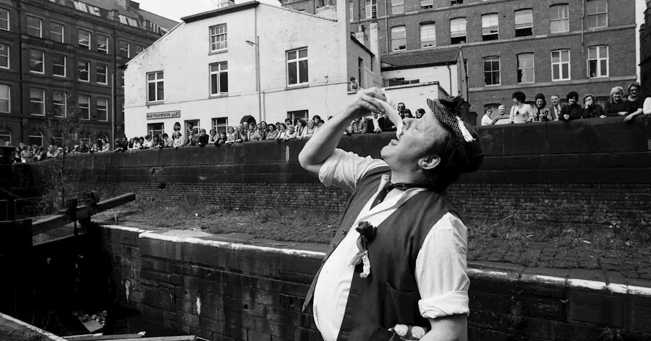 Unseen eating contest pics capture Manchester's lost way of life