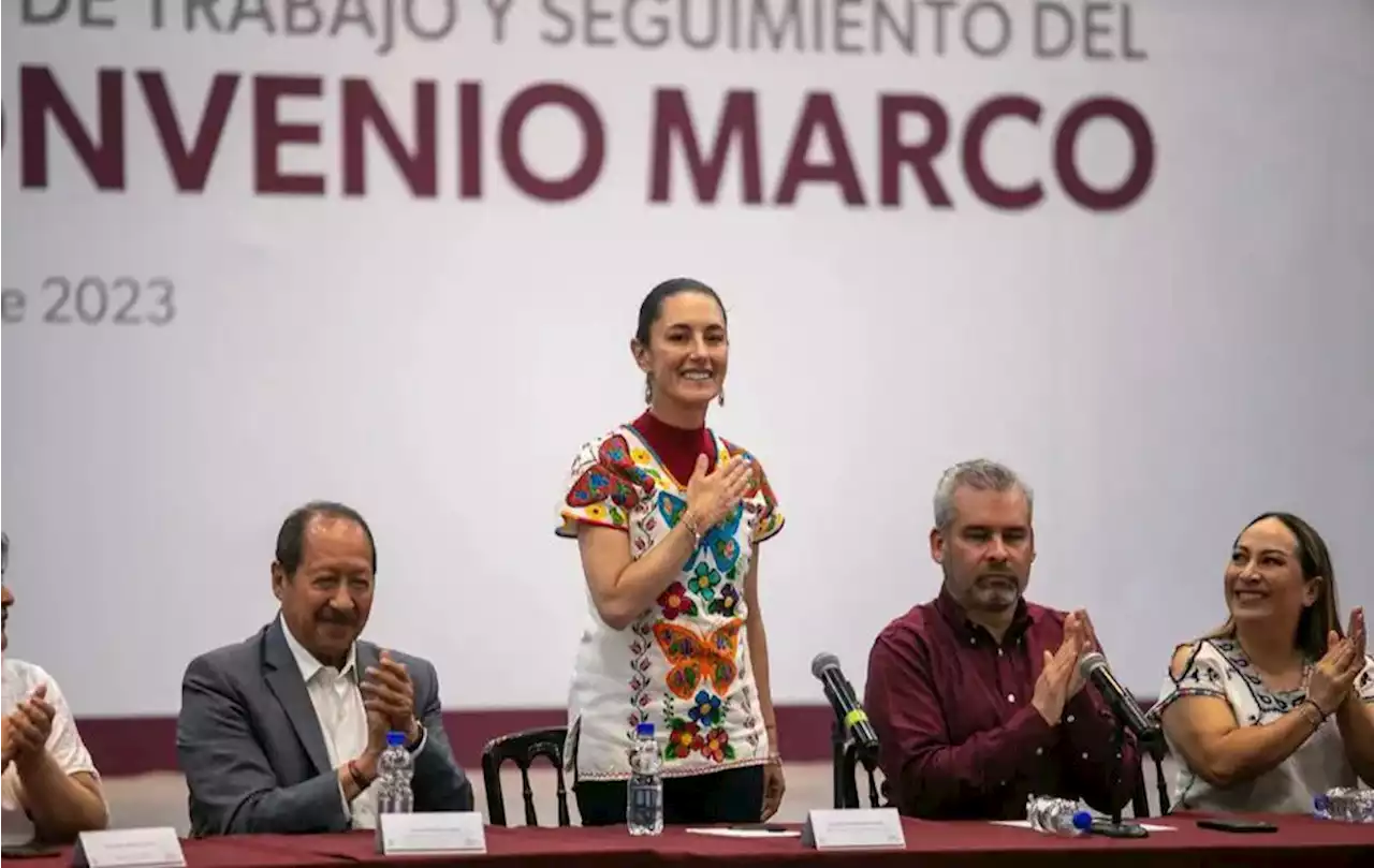 Michoacán. Sheinbaum reinicia gira por estados