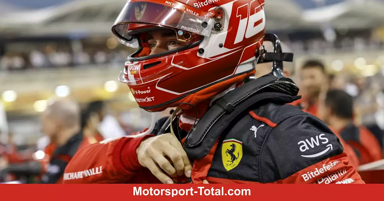 Charles Leclerc verliert P3 durch Ausfall: 'Nicht gut!'