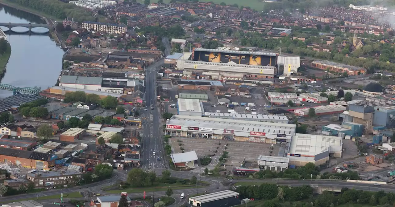 Aerial images show Nottingham from the past - test your knowledge