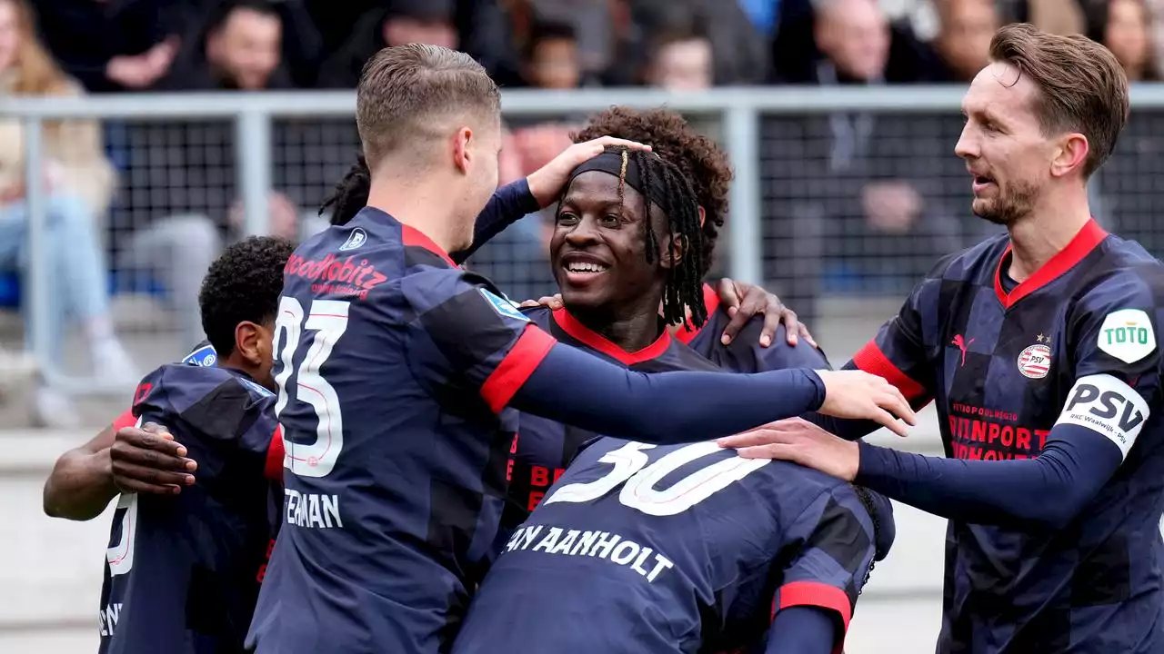 PSV heeft in wedstrijd met kansen over en weer aan één goal genoeg tegen RKC