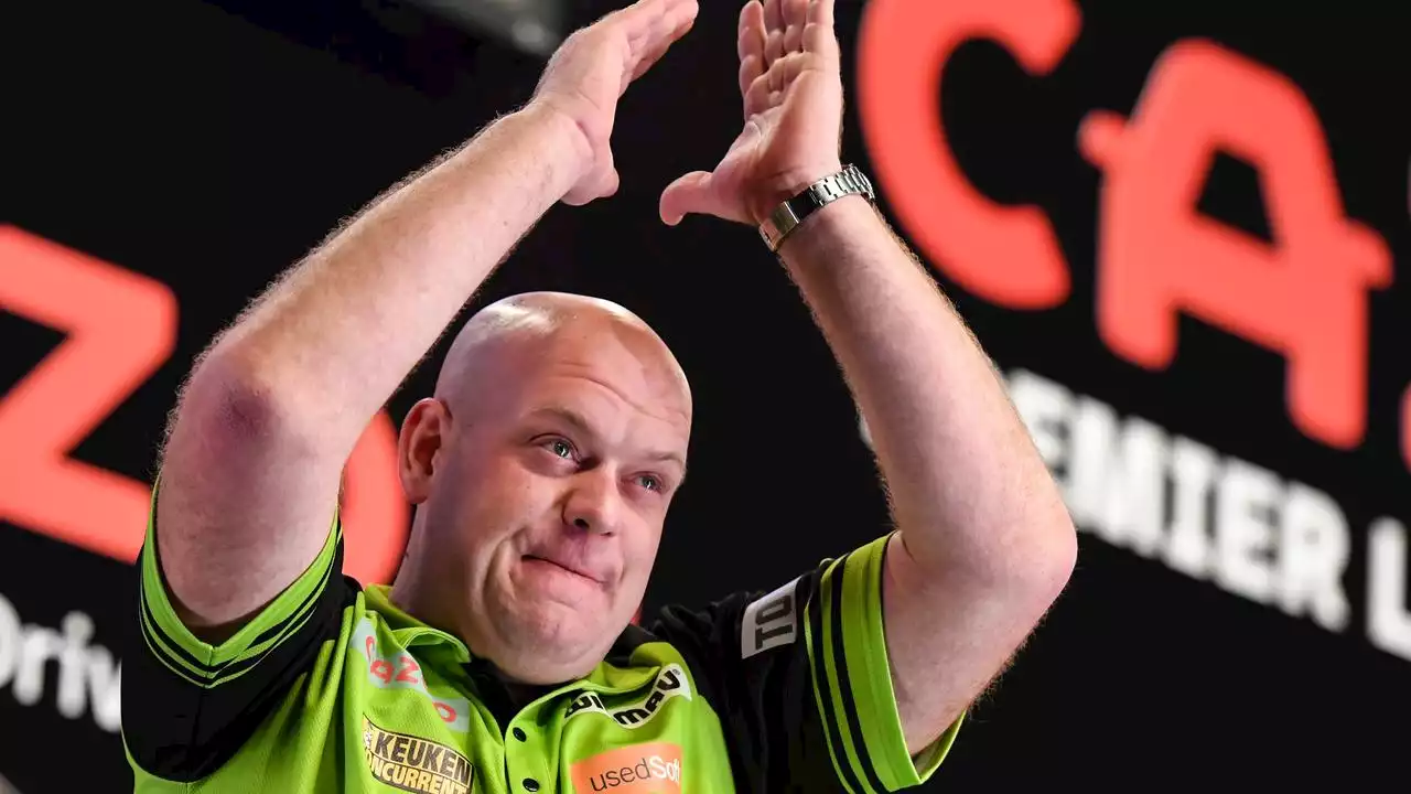 Van Gerwen simpel naar kwartfinales UK Open, zegereeks De Zwaan ten einde