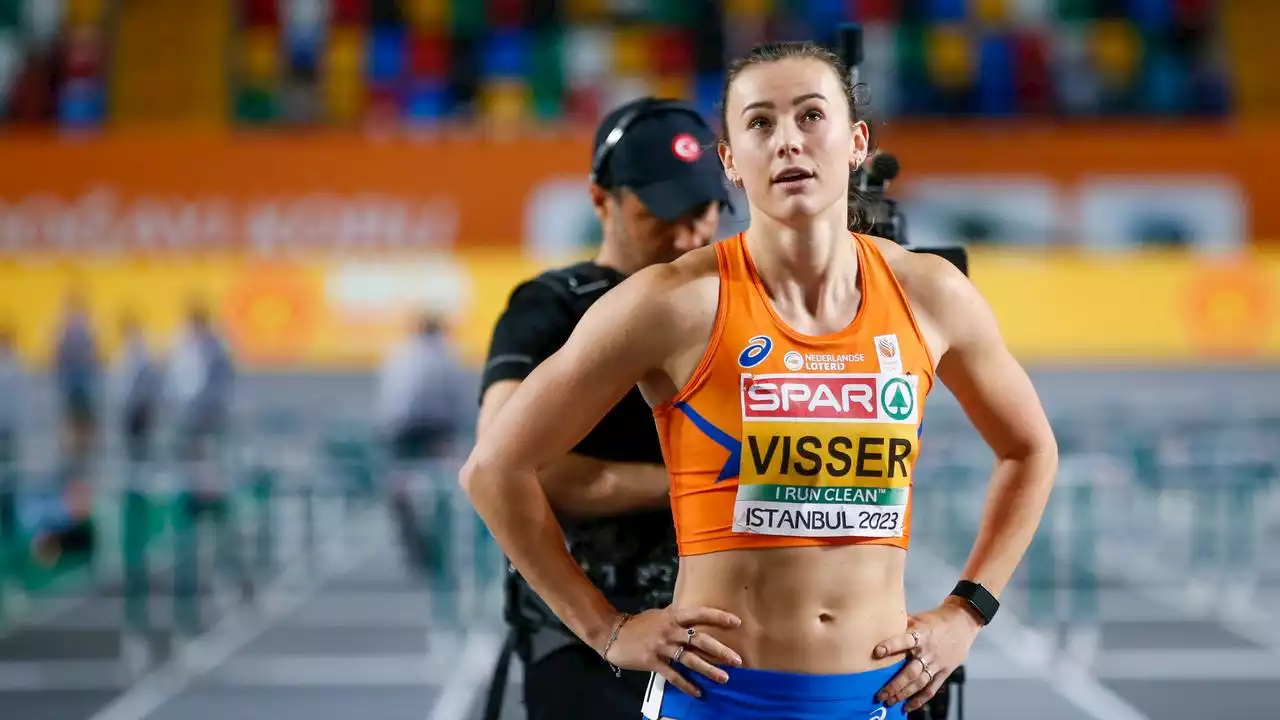 Visser overleeft halve finale 60 meter horden en gaat voor hattrick op EK