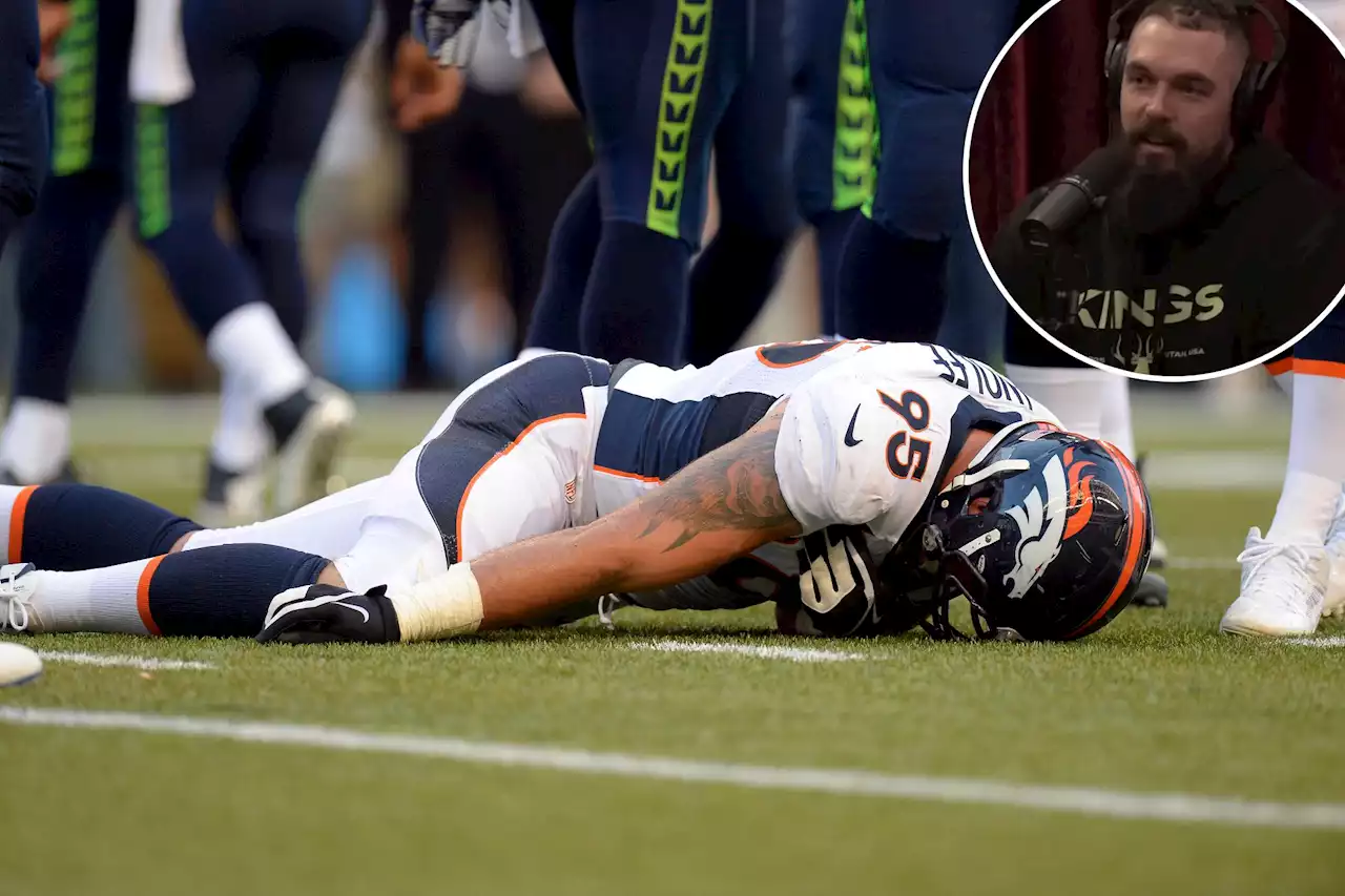 Ex-NFLer Derek Wolfe reveals he was ‘temporarily paralyzed’ before playing 2 weeks later