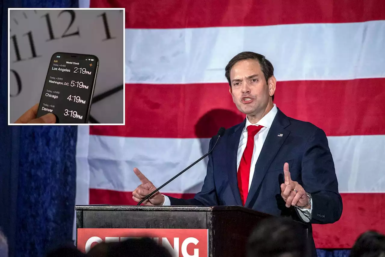 Marco Rubio reintroduces bill to make Daylight Saving Time permanent