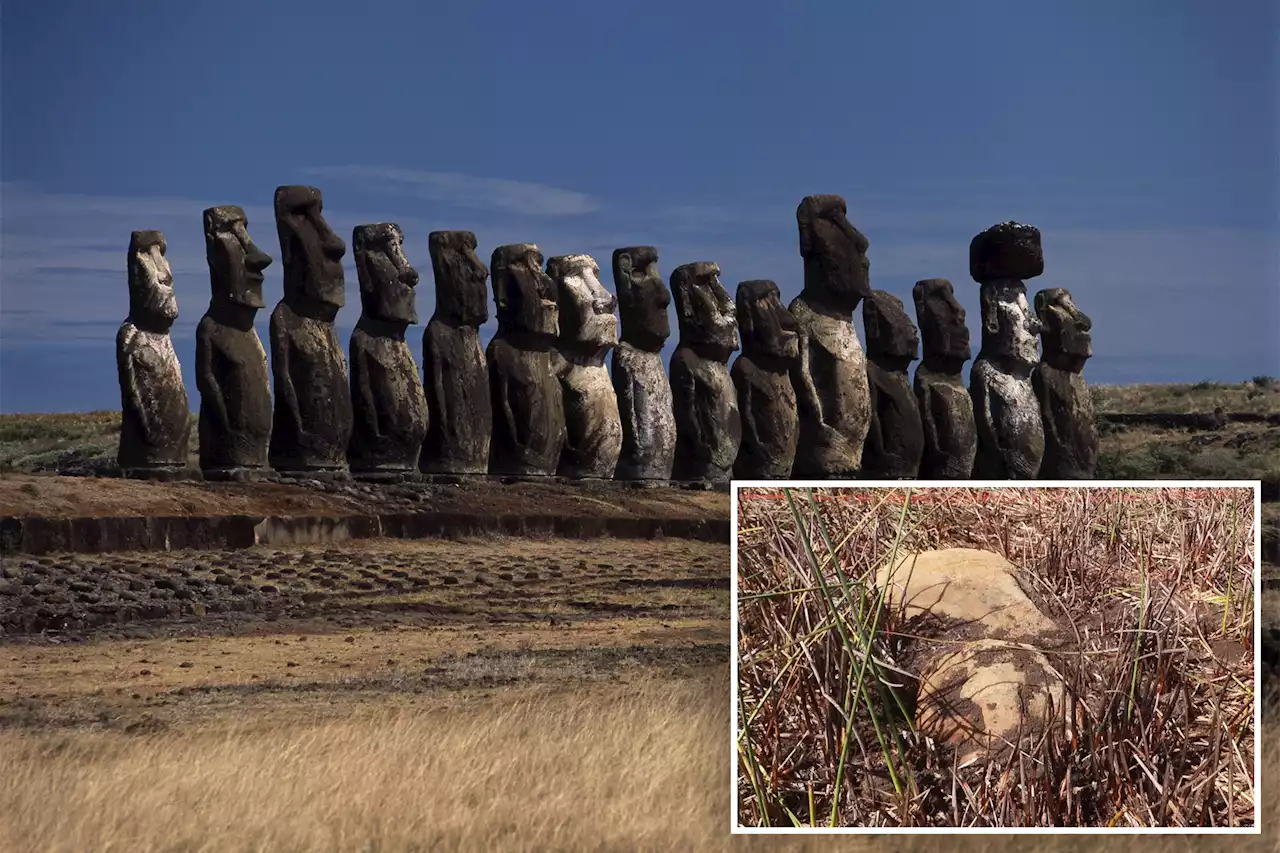 New Easter Island statue discovered as drought conditions worsen