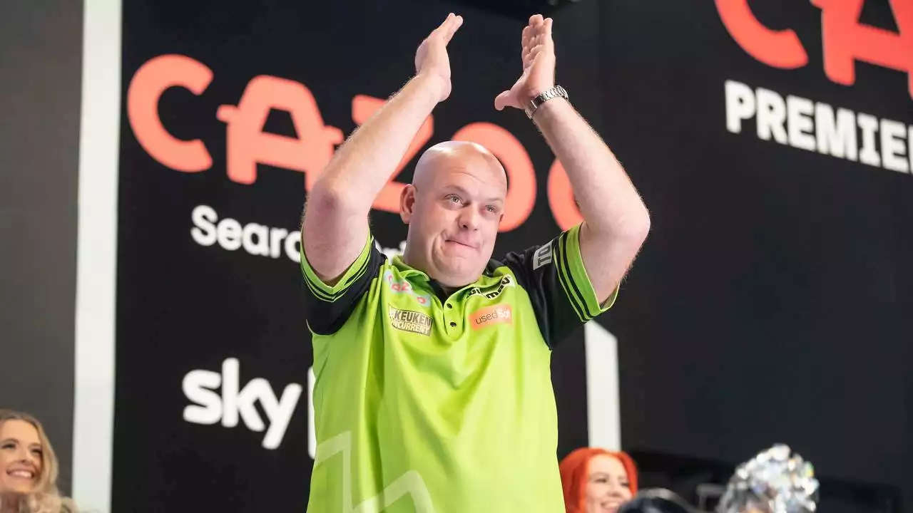 Michael van Gerwen dendert door naar kwartfinale UK Open