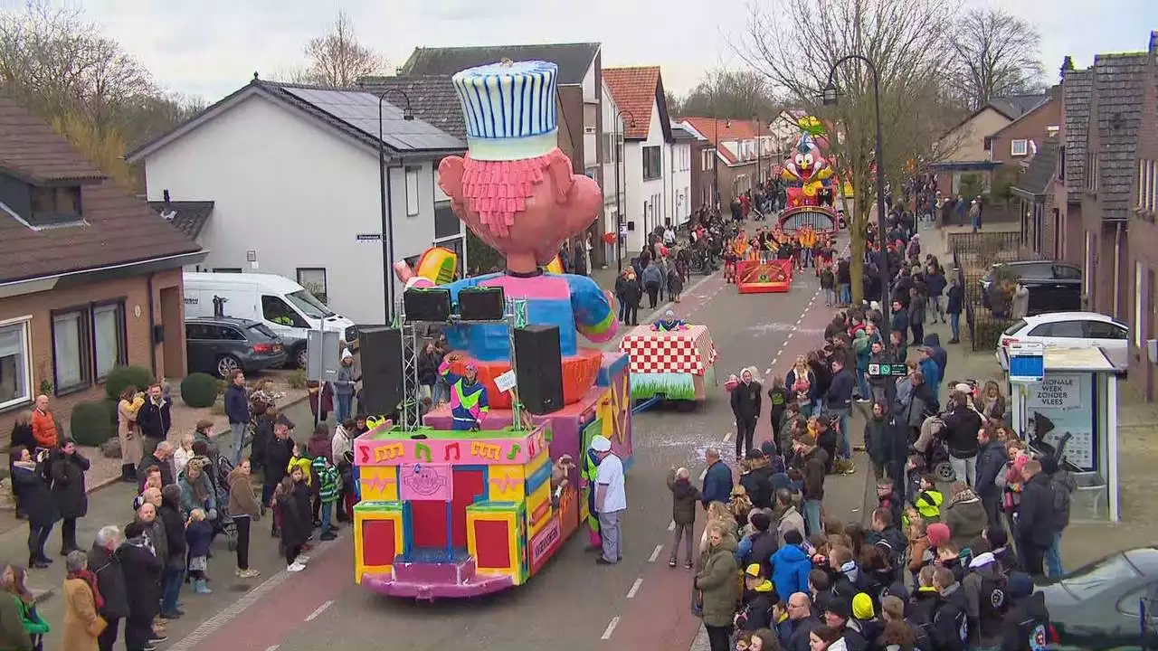 Nog één keer carnaval, de laatste optocht in Zuid-Nederland